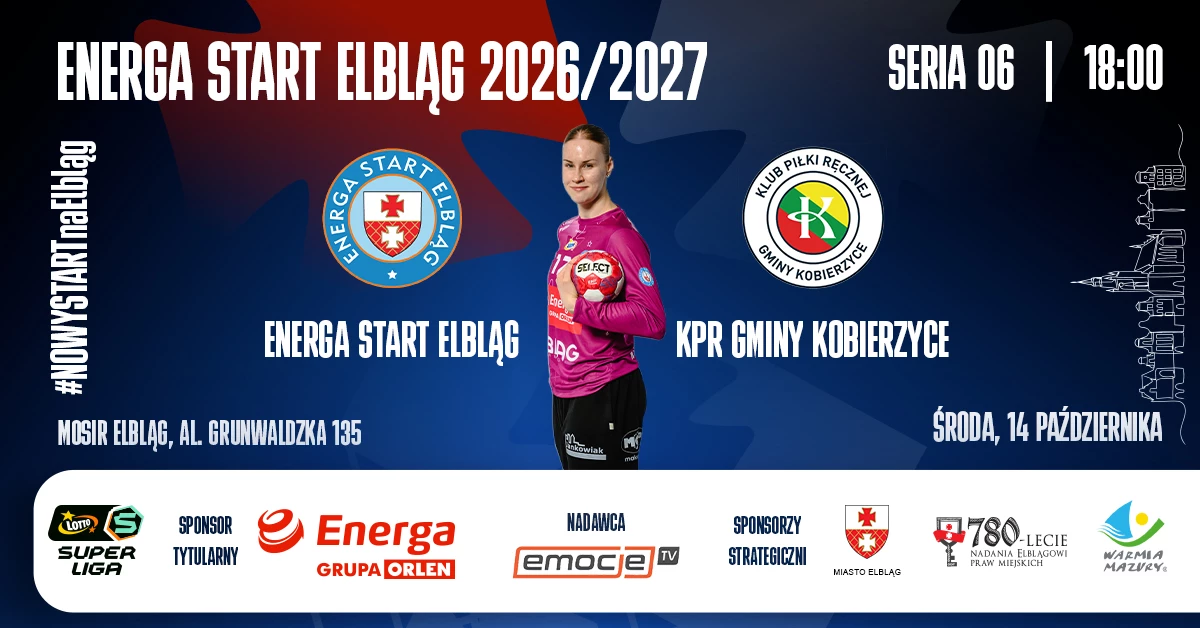 Energa Start Elbląg vs KPR Gminy Kobierzyce